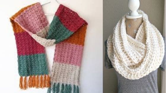 crochet scarf