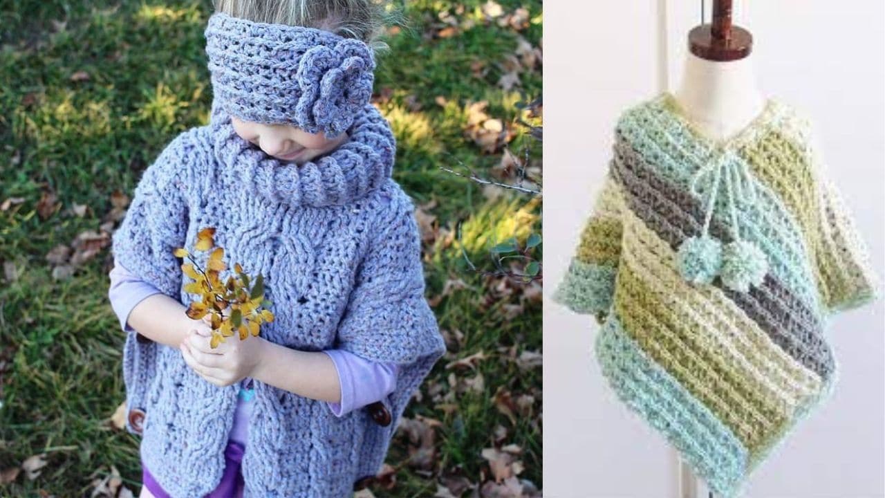 crochet ponchos