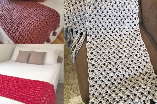 crochet footboard 