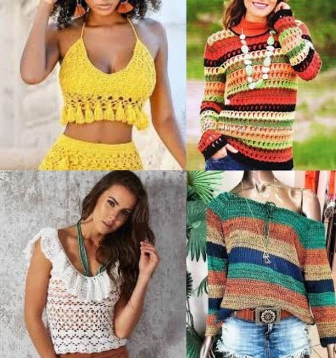 crochet blouses