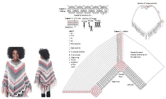 crochet poncho