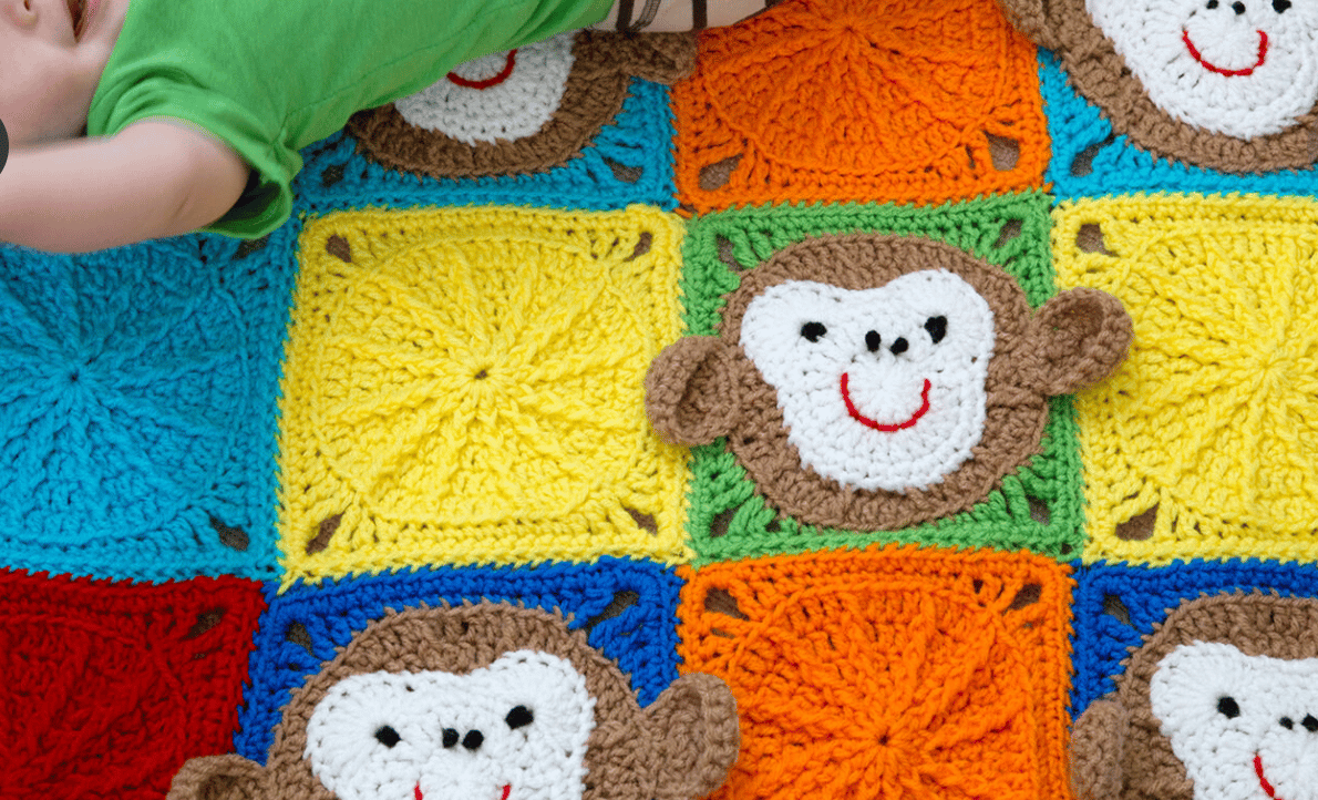 crochet monkey 