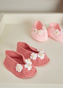 crochet baby shoes 