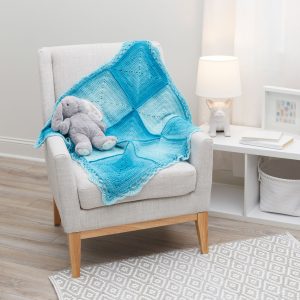 Nine blocks baby blanket