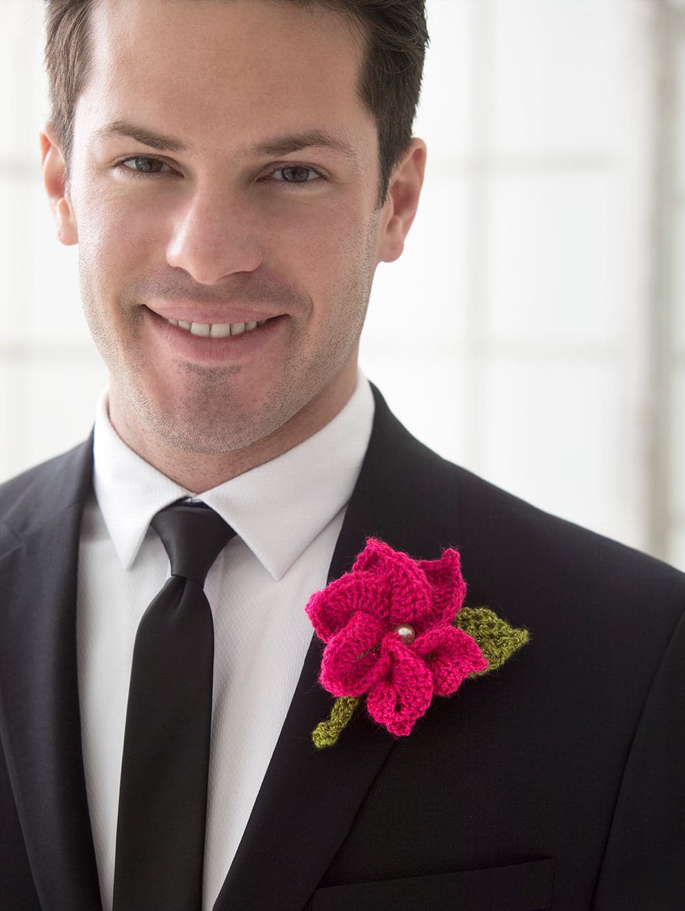 Boutonniere Crochet Acessory Pattern - Crochets Crafts